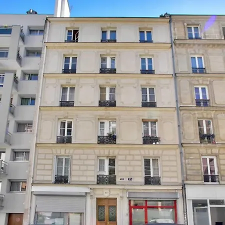 Апартаменты Charming Bright Apt Near Bercy Париж